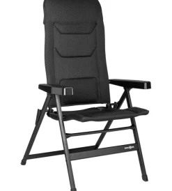 Campeggio-Brunner Sedia da campeggio reclinabile "rebel pro medium" in alluminio e 3durafeel antracite 48x46x123 cm