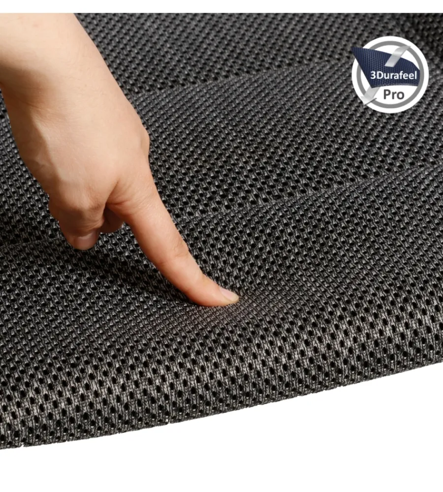 Campeggio-Brunner Sedia da campeggio reclinabile "aravel vitachic small" in alluminio e 3durafeel antracite 49x44x126 cm