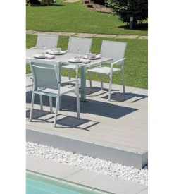 Clearance Sedia da esterno con braccioli solaria 