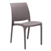 Mobili Da Giardino E Accessori- Sedia da esterno elica garden "volga" in polipropilene taupe 46x54x80 cm