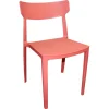 Mobili Da Giardino E Accessori|Sedia da esterno elica garden "debby" in polipropilene rosso 46,5x49x80,5 cm