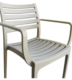 Mobili Da Giardino E Accessori- Sedia da esterno impilabile elica garden
