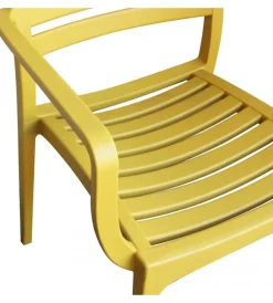 Mobili Da Giardino E Accessori- Sedia da esterno impilabile elica garden 