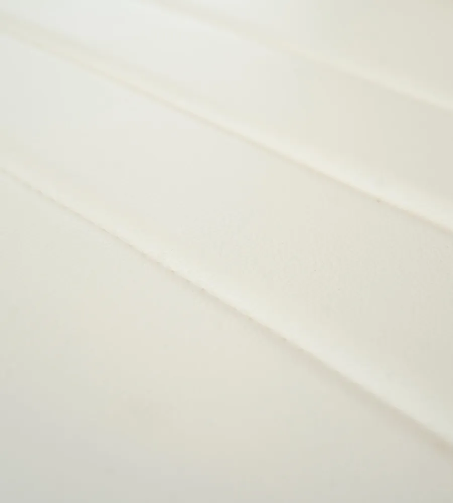 BellaHome Sedie E Sgabelli|Sedia da pranzo "lanzarote" in ecopelle bianco 42x49x97 cm