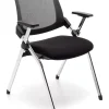Sedie Ufficio- Sedia da ufficio "brifing" pieghevole nera, 61x60x80 cm