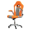 BellaHome Sedie Ufficio|Sedia gaming "rider" arancione, 65x62x110 cm