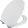 New Sedile copriwater universale "e6000" removibile e slowclose bianco Ceramiche E Accessori