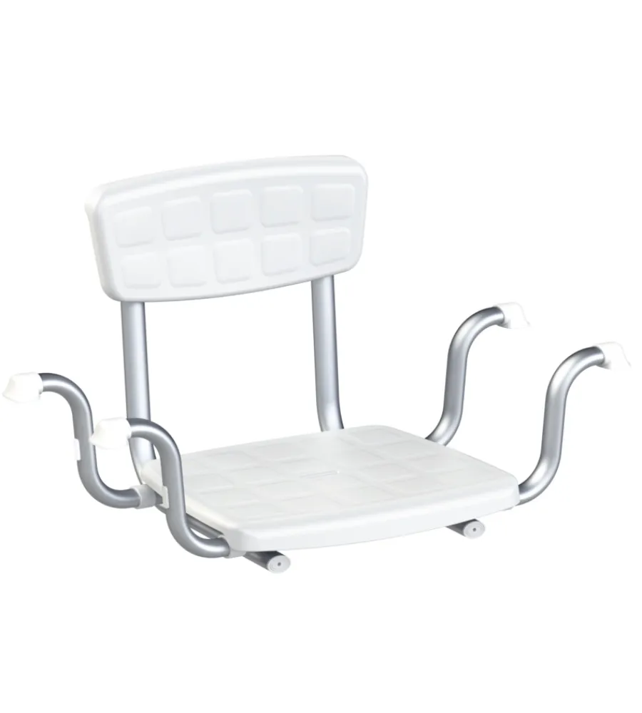 Accessori Bagno- Sedile per la vasca da bagno con schienale