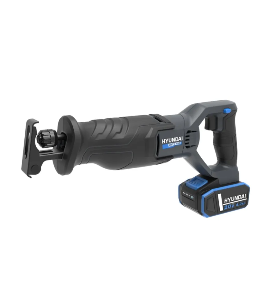 Seghetti Alternativi E Gattuccio-Hyundai Sega a gattuccio a batteria taglio 100 mm 20v, solo corpo macchina - cod. 25882