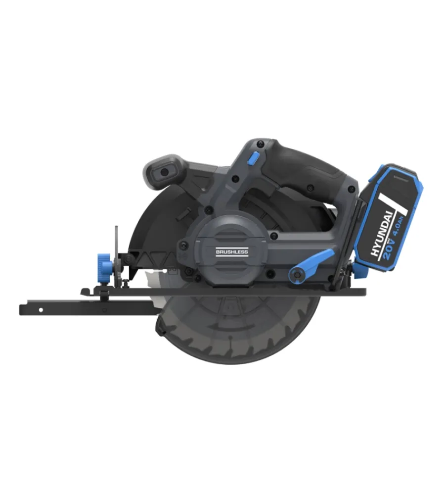 Hyundai Seghe Circolari Ad Immersione|Sega circolare a batteria lama 190 mm 20v, solo corpo macchina - cod. 25866