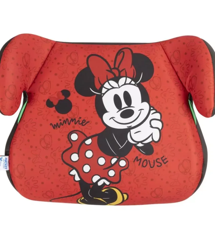 Auto Interno- Seggiolino alzabimbo auto disney "minnie" per bambini con altezza da 125 a 150 cm, ece r129