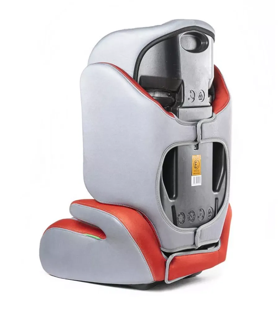 Auto Interno- Seggiolino auto disney "cars" per bambini con altezza da 100 a 150 cm, ece r129