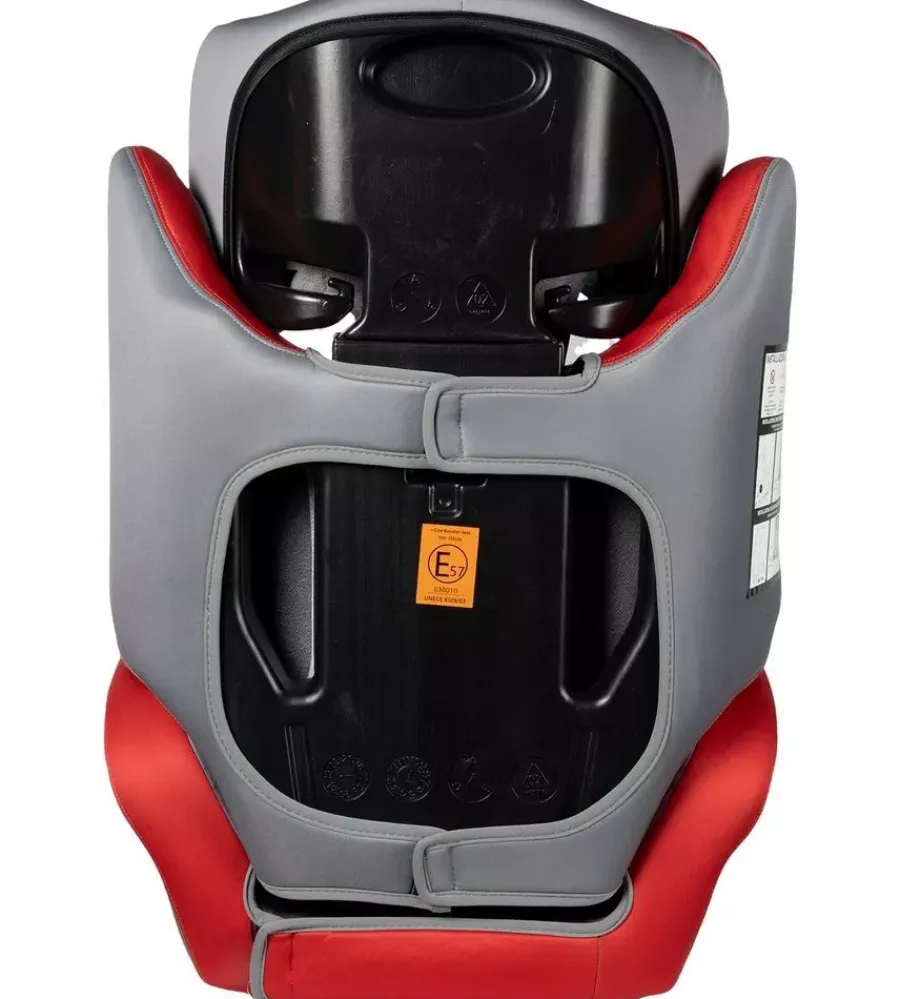 Auto Interno- Seggiolino auto disney "cars" per bambini con altezza da 100 a 150 cm, ece r129