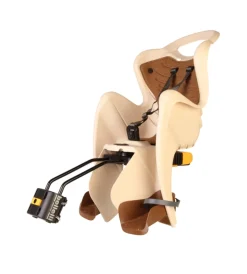 Hot Seggiolino bici mr fox relax beige - attacco al telaio - grigio Bici