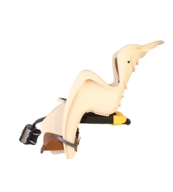 Hot Seggiolino bici mr fox relax beige - attacco al telaio - grigio Bici