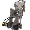 Bici|Seggiolino bici posteriore bellelli "b-one lux" grigio scuro, portata massima 22 kg