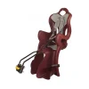 Discount Seggiolino bici posteriore bellelli "b-one" bordeaux, portata massima 22 kg Bici