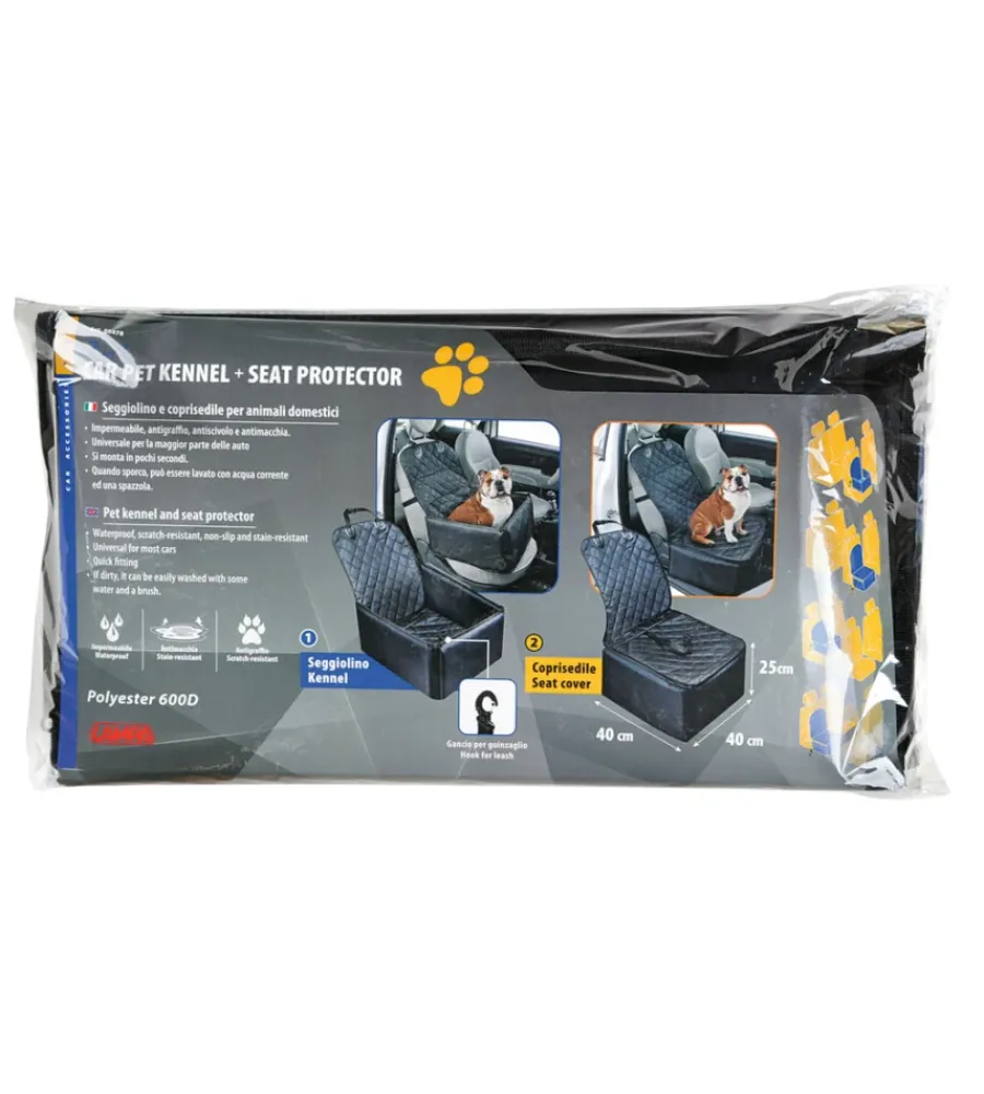 Lampa Auto Interno|Seggiolino coprisedile per animali , 40x40x25 cm - 60478