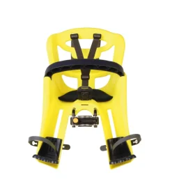 Bici|Seggiolino per bici anteriore bellelli "tatoo plus" giallo, portata massima 15 kg