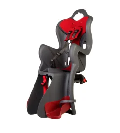 Bici|Seggiolino per bici posteriore bellelli "b-one" attacco al portapacchi grigio scuro, portata massima 22 kg