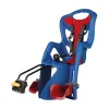 Bici- Seggiolino posteriore blu per bicicletta per bambini, max. 22 kg, da 3 a 8 anni - si fissa al telaio