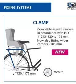 Bici|Seggiolino posteriore per bicicletta bellelli 