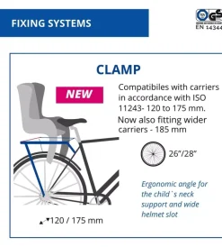 Bici|Seggiolino posteriore per bicletta bellelli