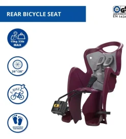 Bici- Seggiolino posteriore per bicicletta bellelli