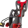 Seggiolino posteriore per bicicletta bellelli "pepe" dark grey, portata massima 22 kg Bici