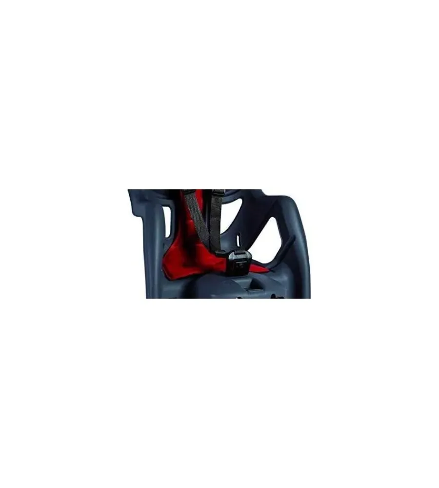Seggiolino posteriore per bicicletta bellelli "pepe" dark grey, portata massima 22 kg Bici