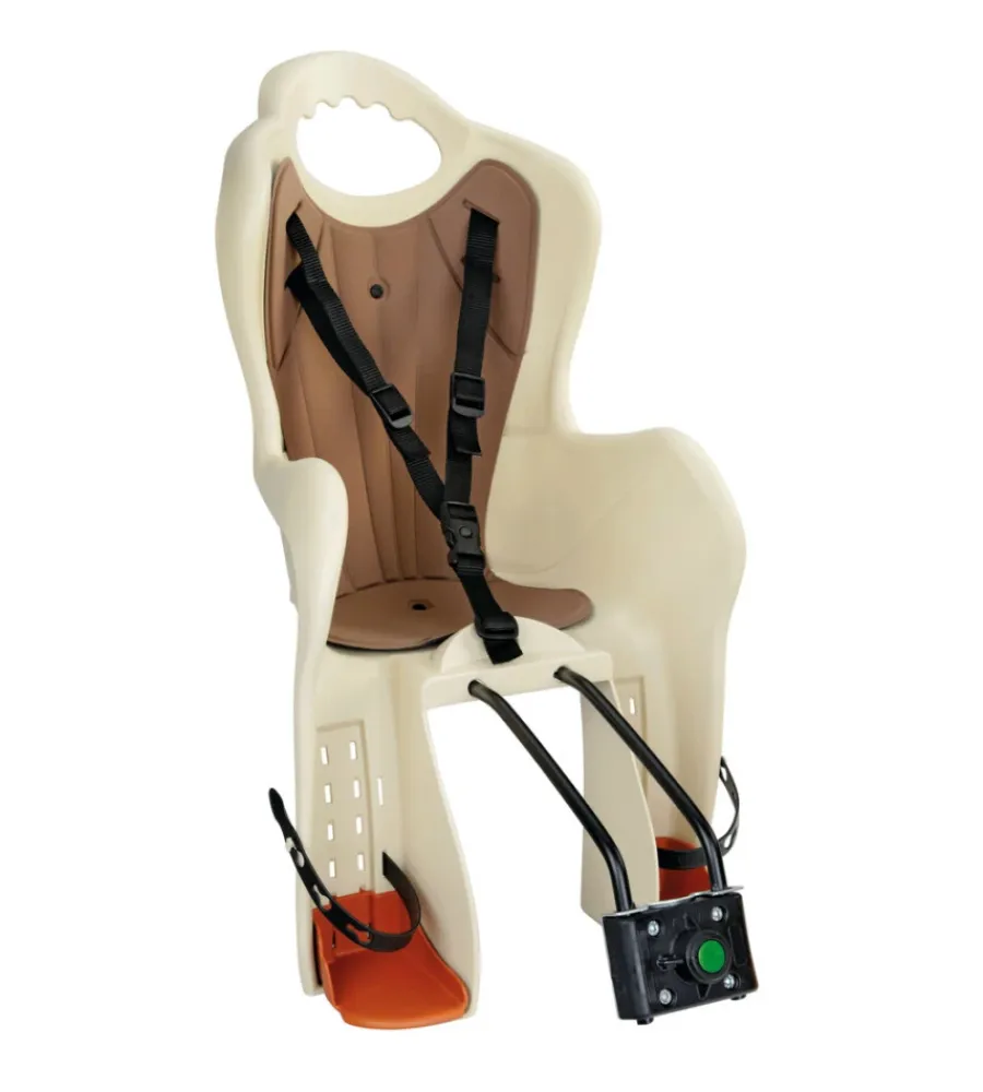 Bici-Lampa Seggiolino posteriore per bicicletta "holly" con attacco al telaio colori assortiti portata massima 22 kg