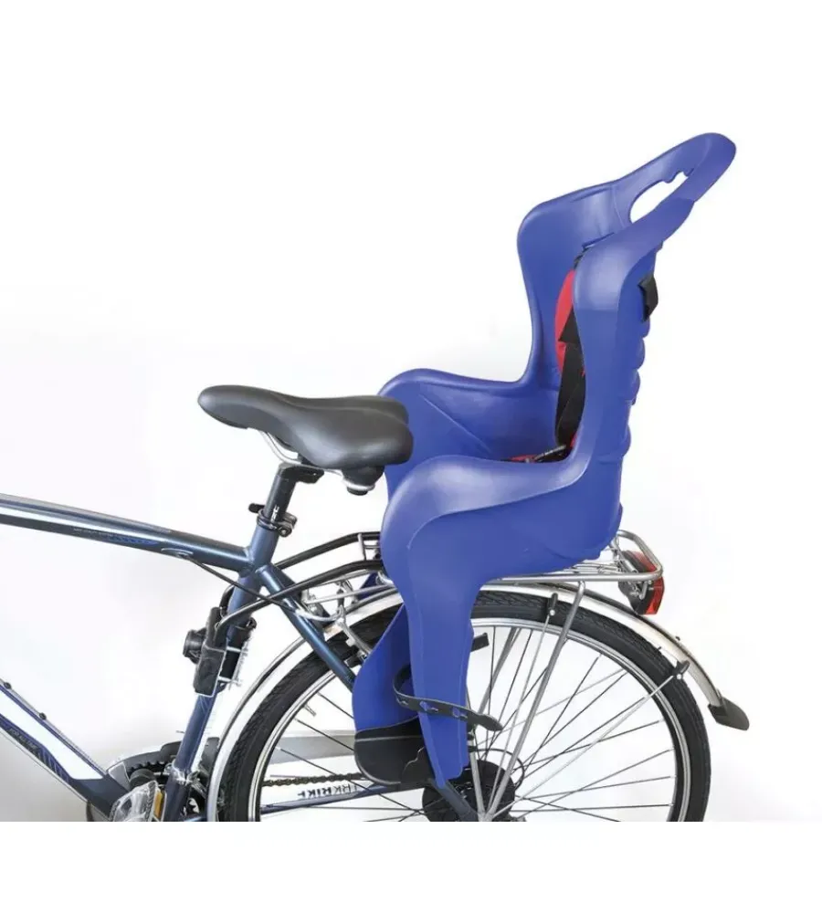 Bici- Seggiolino posteriore universale per bicicletta on bike "bing", portata massima 22 kg