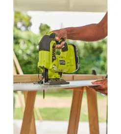 Seghetti Alternativi E Gattuccio-Ryobi Seghetto alternativo pendolare a batteria "r18js-0" 25mm 18v, solo corpo macchina