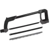 Ribimex Cutter E Forbici|Seghetto orientabile per metallo e legno da 30 cm con 3 lame.