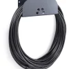 Officina E Garage|Sella reggicavo fami in acciaio antracite 9,5x22x10,1 cm