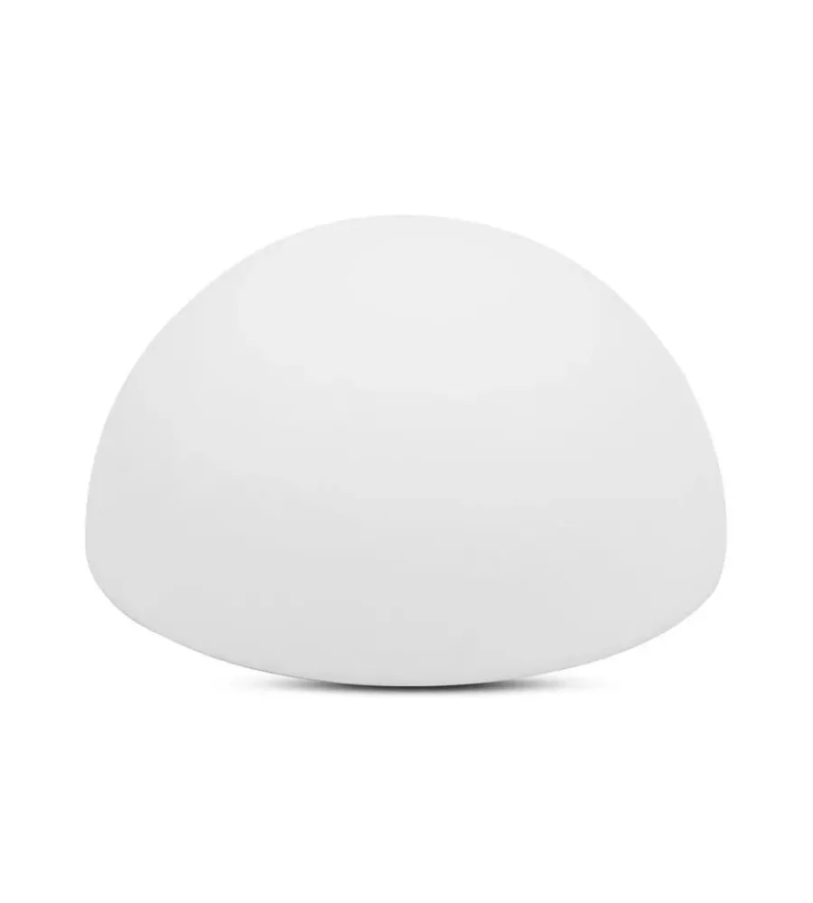 Discount Semi sfera decorativa da esterno luminosa led rgb ricaricabile e con telecomando 50x50x26 cm Illuminazione Per Esterno