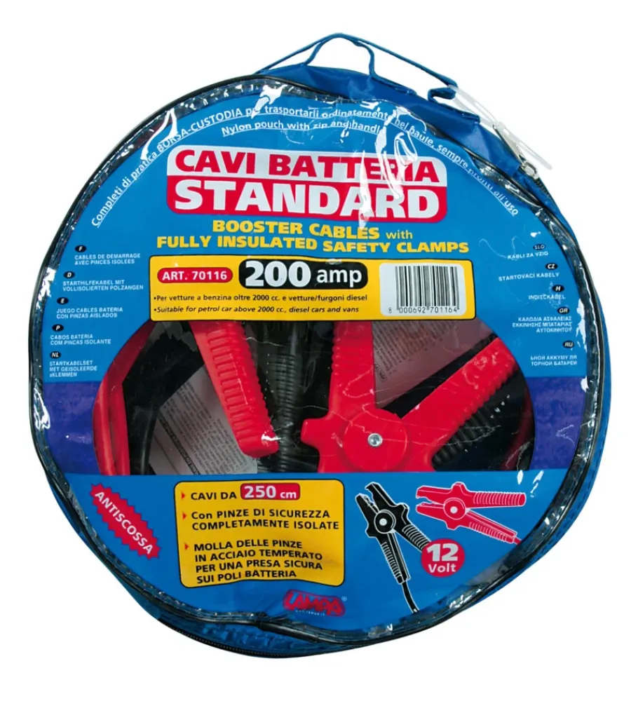 Elettrico-Lampa Serie cavi batteria 200 a. 70116
