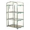 Discount Serra da esterno "maria" con 3 ripiani e telo in pvc 70x50x125 cm Coltivazione E Cura