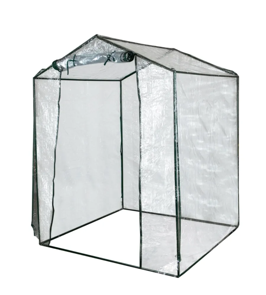 Coltivazione E Cura|Serra da giardino a casetta "francesca" con telo in pvc 155x155x205 cm