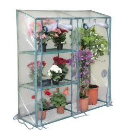 Verdemax Coltivazione E Cura|Serra da giardino "bounganvillea big" con 3 ripiani 143x48x152 cm