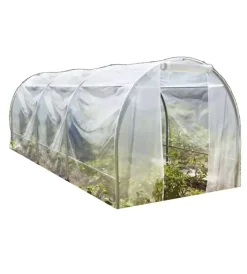 Verdemax Coltivazione E Cura|Serra da giardino "spring maxi" con telo 200x450x175 cm