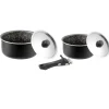 Brunner Campeggio|Set 2 casseruole da camperggio "pirate pot 5" in alluminio antiaderente