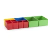 Officina E Garage|Set 10 contenitori fami "store box" in polipropilene 41,6x15,6x6,3 cm