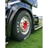 Lampa Auto Interno|Set 40 copribulloni per camion 32 mm in acciaio inox -