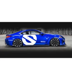 Sparco Auto Esterno|Set 4 copricerchi auto 
