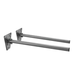 Lampa Pneumatici|Set 2 ganci porta gomme e cerchioni da parete richiudibili - 15969