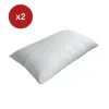 Clearance Set 2 guanciali "dolce sonno" con imbottitura in fibre di poliestere 78x48 cm Letti E Comodini