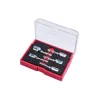 Trapani E Avvitatori|Set 5 inserti a bussola magnetici connex in acciaio cromato