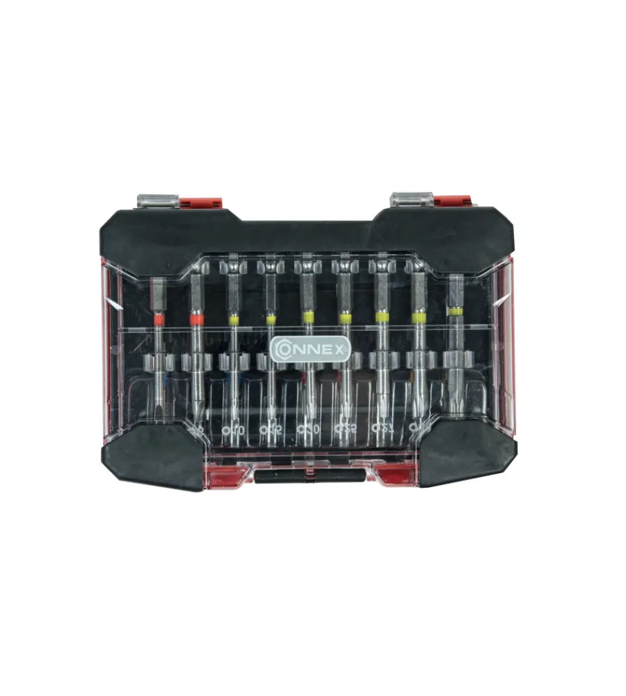 Trapani E Avvitatori|Set 18 inserti prolungati per avvitatore connex "max-power" in acciaio
