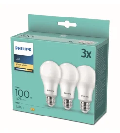 Lampadine-Philips Set 3 lampadine led 13w